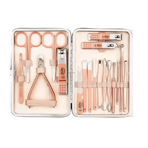 Professional Manicure & Pedicure Set (18-Piece)
